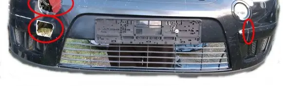 Ford S-MAX Front bumper