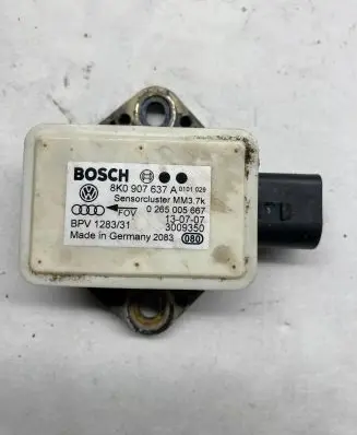 Audi A5 8T 8F ESP acceleration yaw rate sensor 8K0907637A