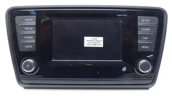 Skoda Octavia Mk3 (5E) Screen/display/small screen 5E0919605B