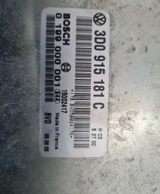 Volkswagen Phaeton Battery control module 3D0915181C