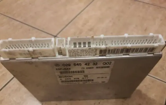 Mercedes-Benz A W168 ESP (stability system) control unit 0295454232 0265109477 DKD924001873