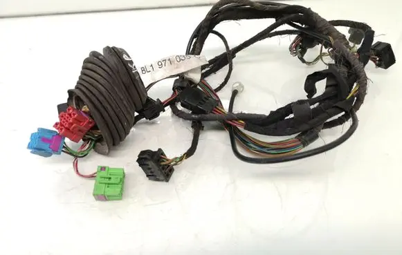 Audi A3 S3 8L Front door wiring loom 8L1971035C