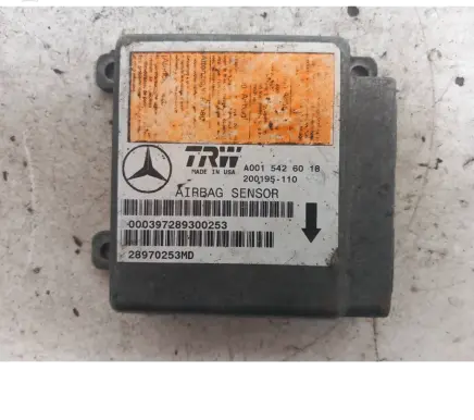 Mercedes-Benz ML W163 Airbag control unit/module A0015426018 28970253MD 200195110