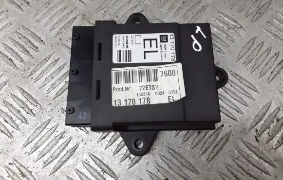 Opel Vectra C Door control unit/module 13170178