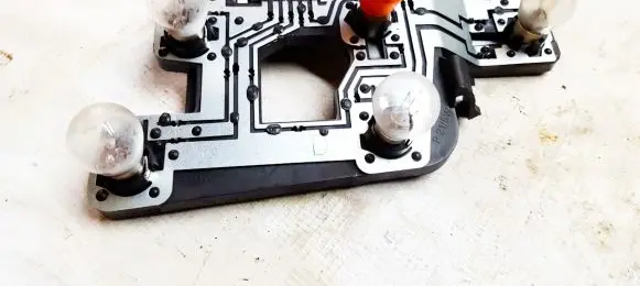 Citroen Xsara Tail light bulb cover holder