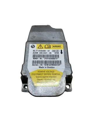 BMW 5 E60 E61 Airbag control unit/module 9145400 07B13MA0442Y 220443105