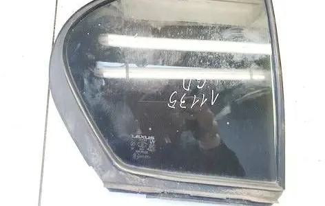 Lexus GS 300 350 430 450H Rear vent window glass AS2
