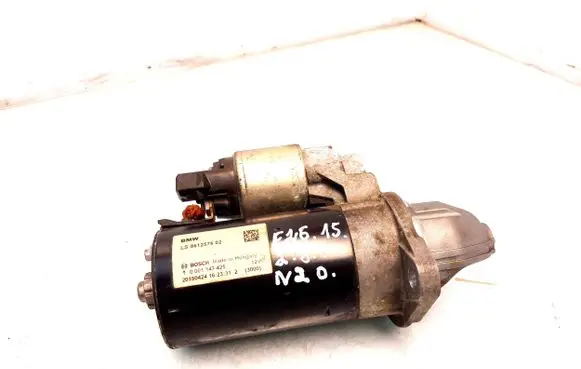 BMW X4 F26 Starter motor 8612576 20150424 0001147425