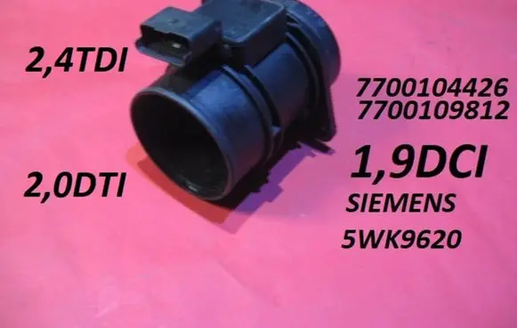 Renault Trafic I Mass air flow meter 7700104426 7700109812