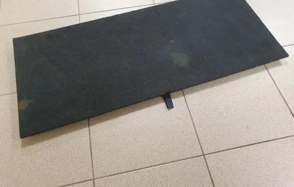 Toyota Avensis T270 Trunk/boot mat liner 5841005020
