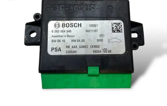 Citroen C4 II Parking PDC control unit/module 9800410080 00211107 0263004545
