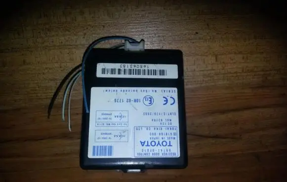 Toyota Corolla Verso E121 Other control units/modules 897410f010 61b168-000