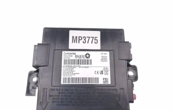 Chrysler Pacifica Keyless (KESSY) go control unit/module P68217818AE 618723087A