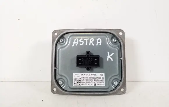 Opel Astra K Xenon control unit/module 39024626