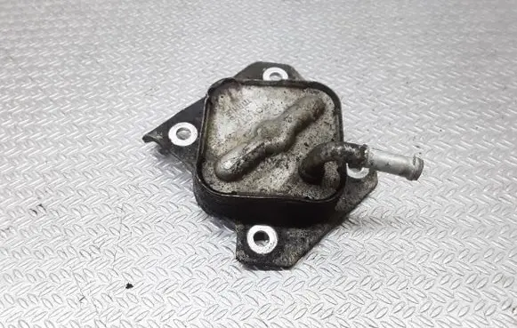 Oil filter mounting bracket