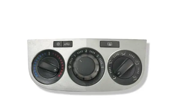 Opel Corsa D Air conditioning/heating control unit 466119570