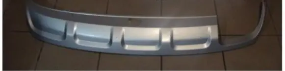 Seat Leon (5F) Rear bumper lower part trim