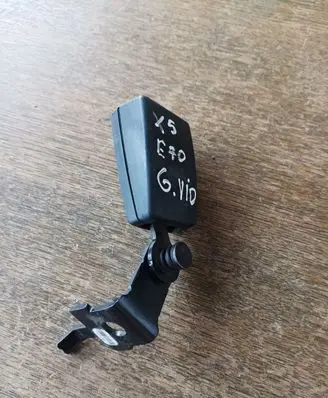 Middle seatbelt buckle (rear)