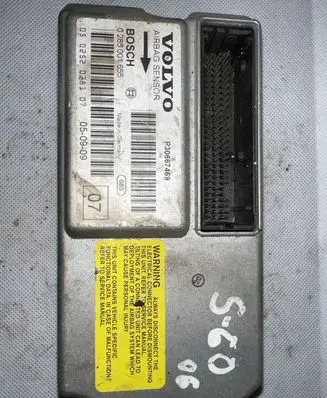 Volvo S60 Airbag control unit/module P30667469 02520381 0285001655