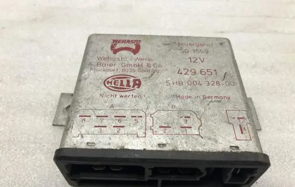 Volkswagen PASSAT B5 Auxiliary pre-heater (Webasto) 