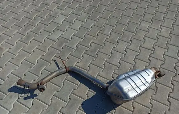 Mercedes-Benz E W211 Muffler/silencer 2114912801