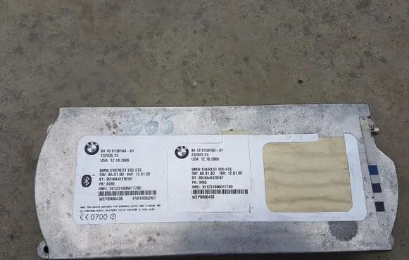 BMW 5 E60 E61 Bluetooth control unit module 9138168