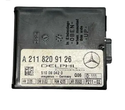Mercedes-Benz SLK R171 Alarm control unit/module A2118209126 510080420