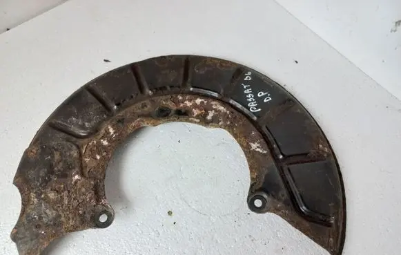 Volkswagen PASSAT B6 Front brake disc dust cover plate 1K0615311F