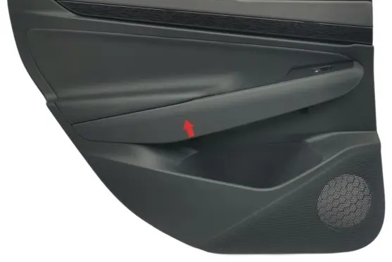 Volkswagen ID.7 Rear door card panel trim 14A867209