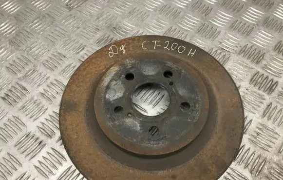 Lexus CT 200H Rear brake disc