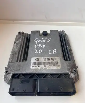 Volkswagen Golf V Engine control unit/module 03G906016HJ 1039S07904 0281012253