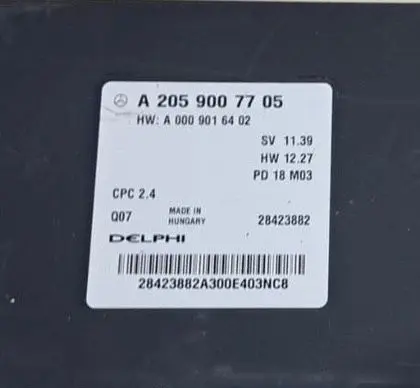 Mercedes-Benz C W205 Gearbox control unit/module A2059007705 28423882