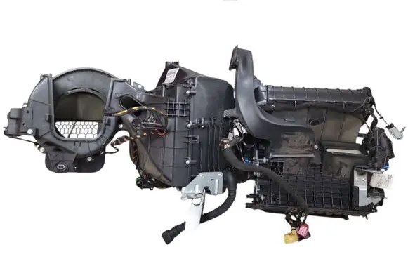 Interior heater climate box assembly