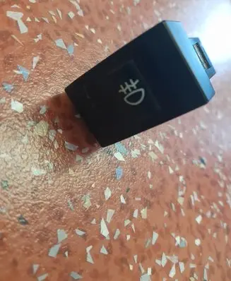 Fog light switch