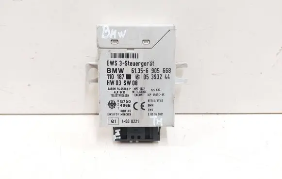 BMW 5 E39 Immobilizer control unit/module 61356905668 6905668 05393244