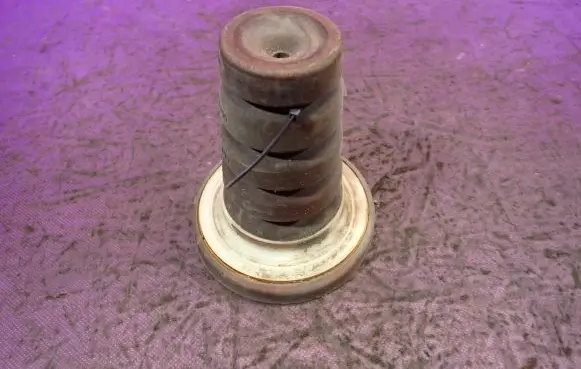 Rear coil spring