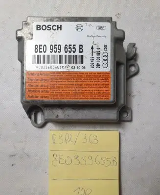 Audi A8 S8 D3 4E Airbag control unit/module 4E0959655B