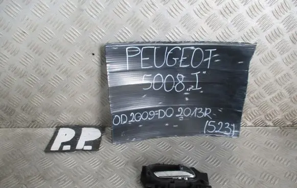 Peugeot 5008 Front door interior handle 9683446577