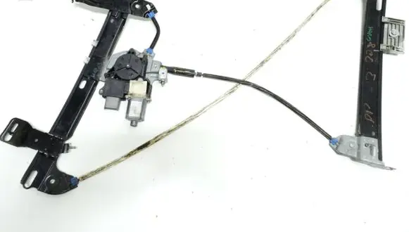 Peugeot 308cc Front door window regulator with motor 81950880