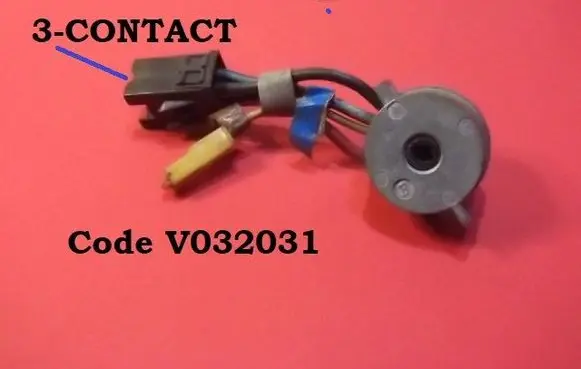 Ford Sierra Ignition lock contact V032031