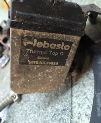 BMW 5 E34 Auxiliary pre-heater (Webasto) 90604A