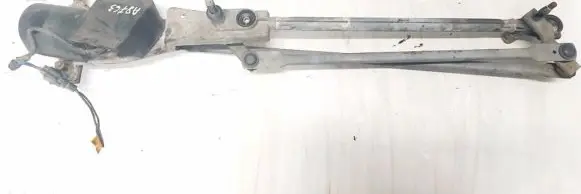 Front wiper linkage and motor