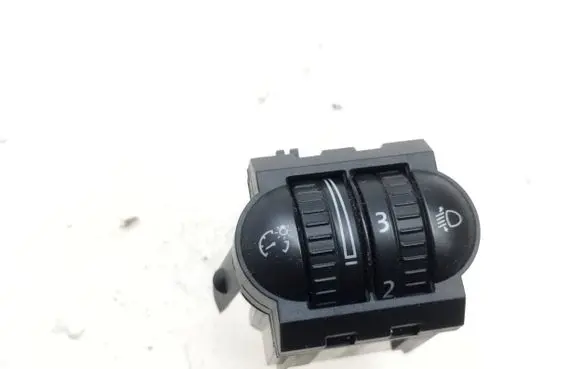 Headlight level height control switch