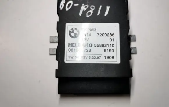 BMW 1 E81 E87 Fuel injection pump control unit/module 16147209286