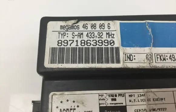Opel Frontera B Other relay 4608096