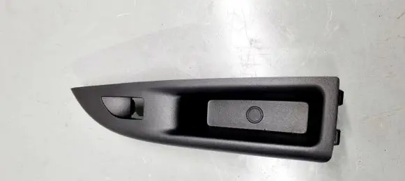 Rear door window switch trim