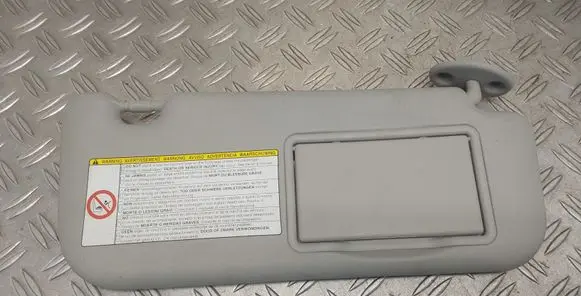 Toyota Yaris Sun visor