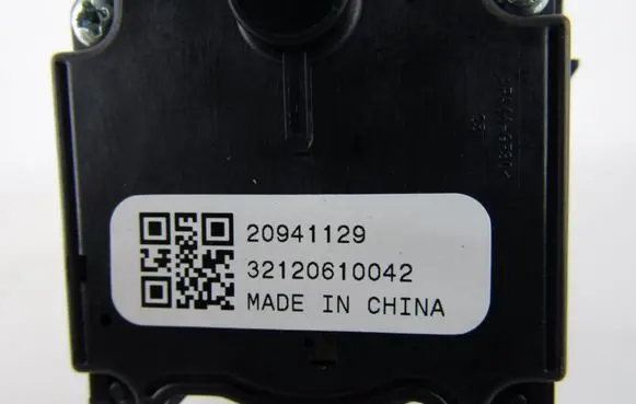 Opel Zafira C Light switch 20941129