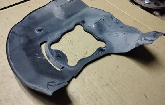 Honda Legend Front brake disc dust cover plate 