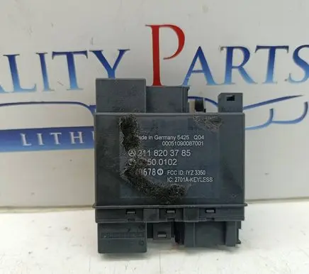 Mercedes-Benz CLS C219 Keyless (KESSY) go control unit/module 2118203785